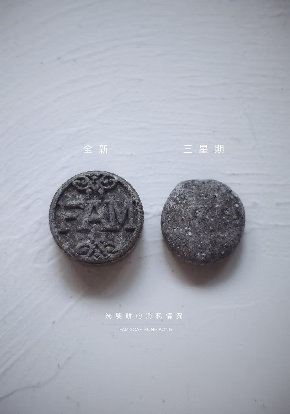 洗髮餅的消耗