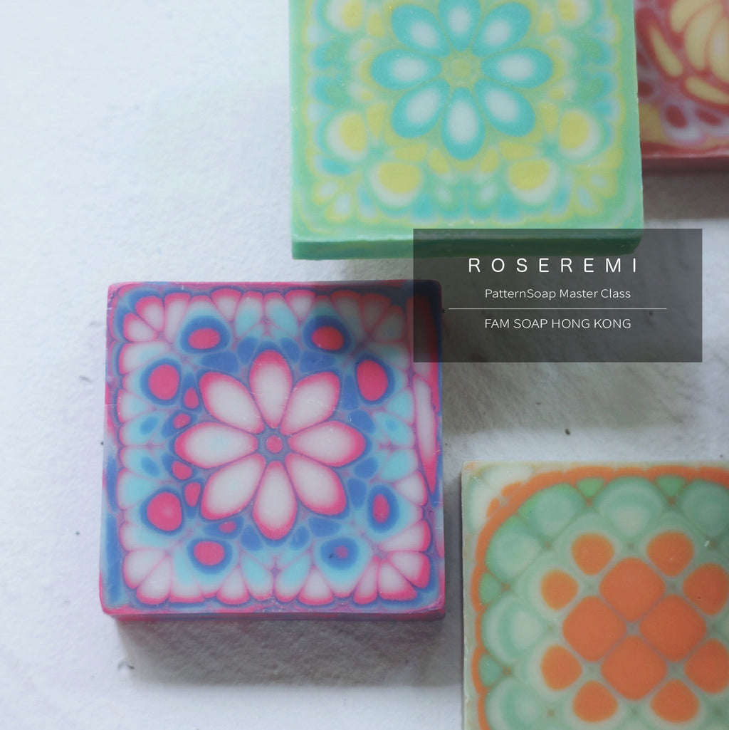 ROSEREMI PATTERN SOAP萬花筒花磚皂導師證書課程 【241115】