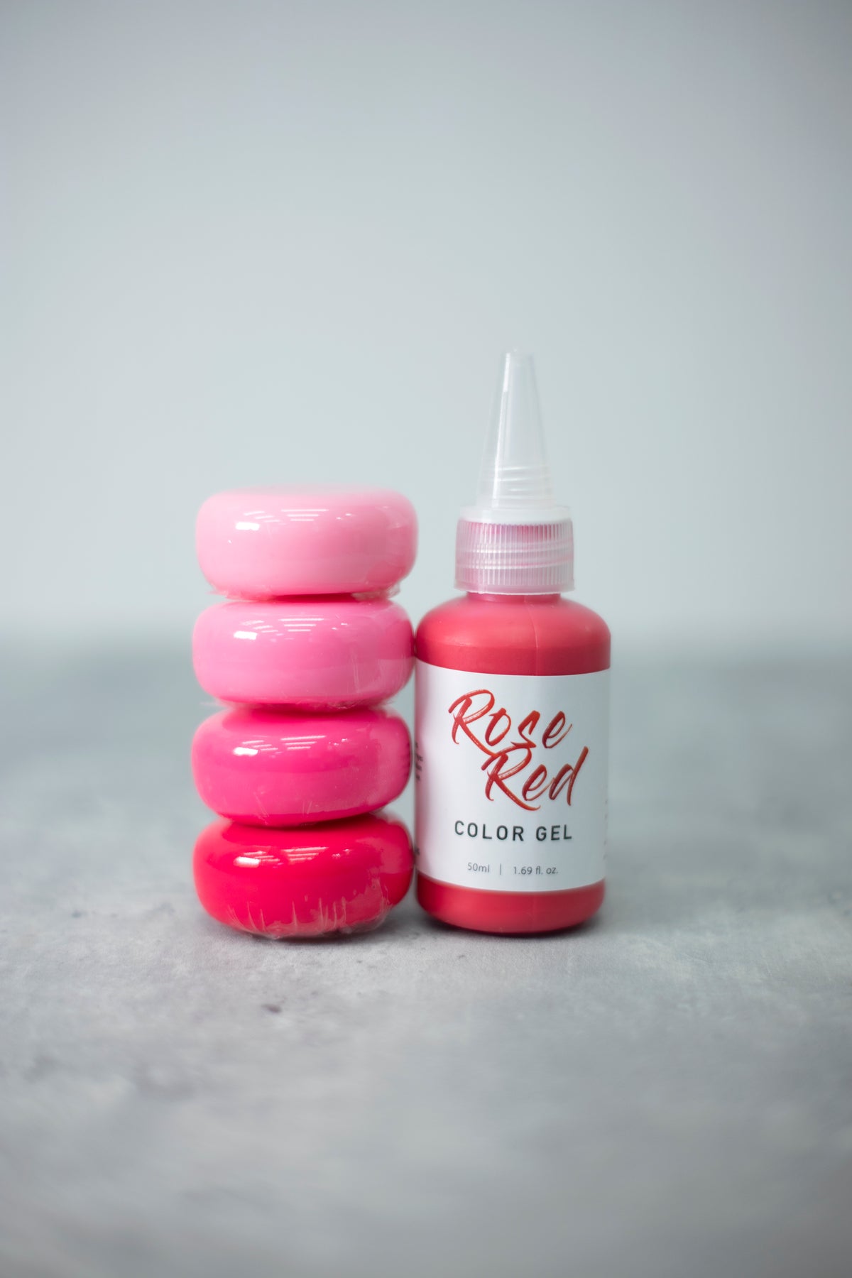 Color Gel -Rose Red
