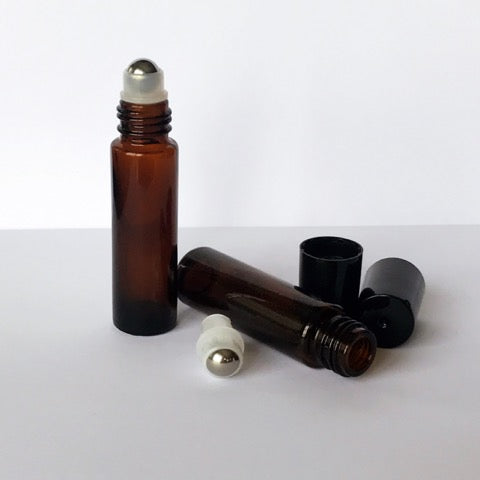 棕色滾珠玻璃瓶【10ml】