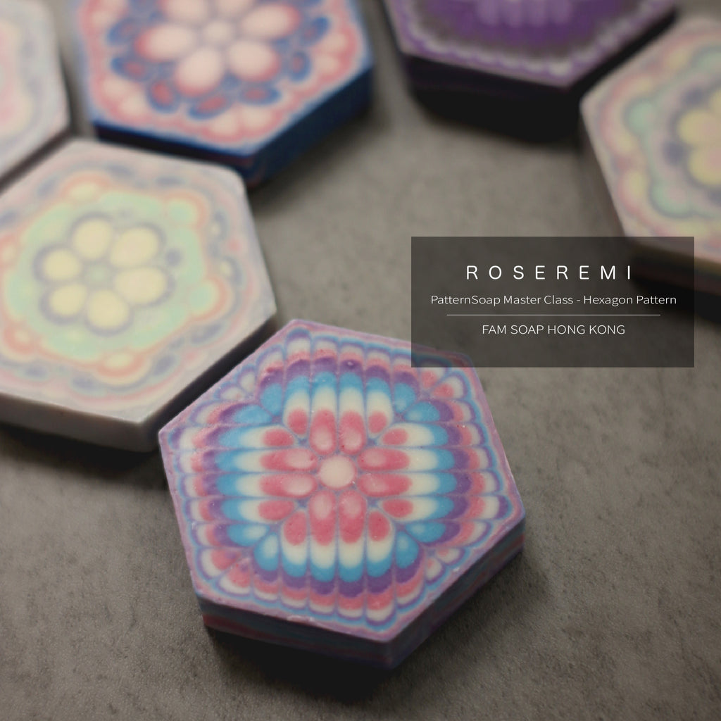 ROSEREMI PATTERN SOAP萬花筒花磚皂導師證書課程 【241115】