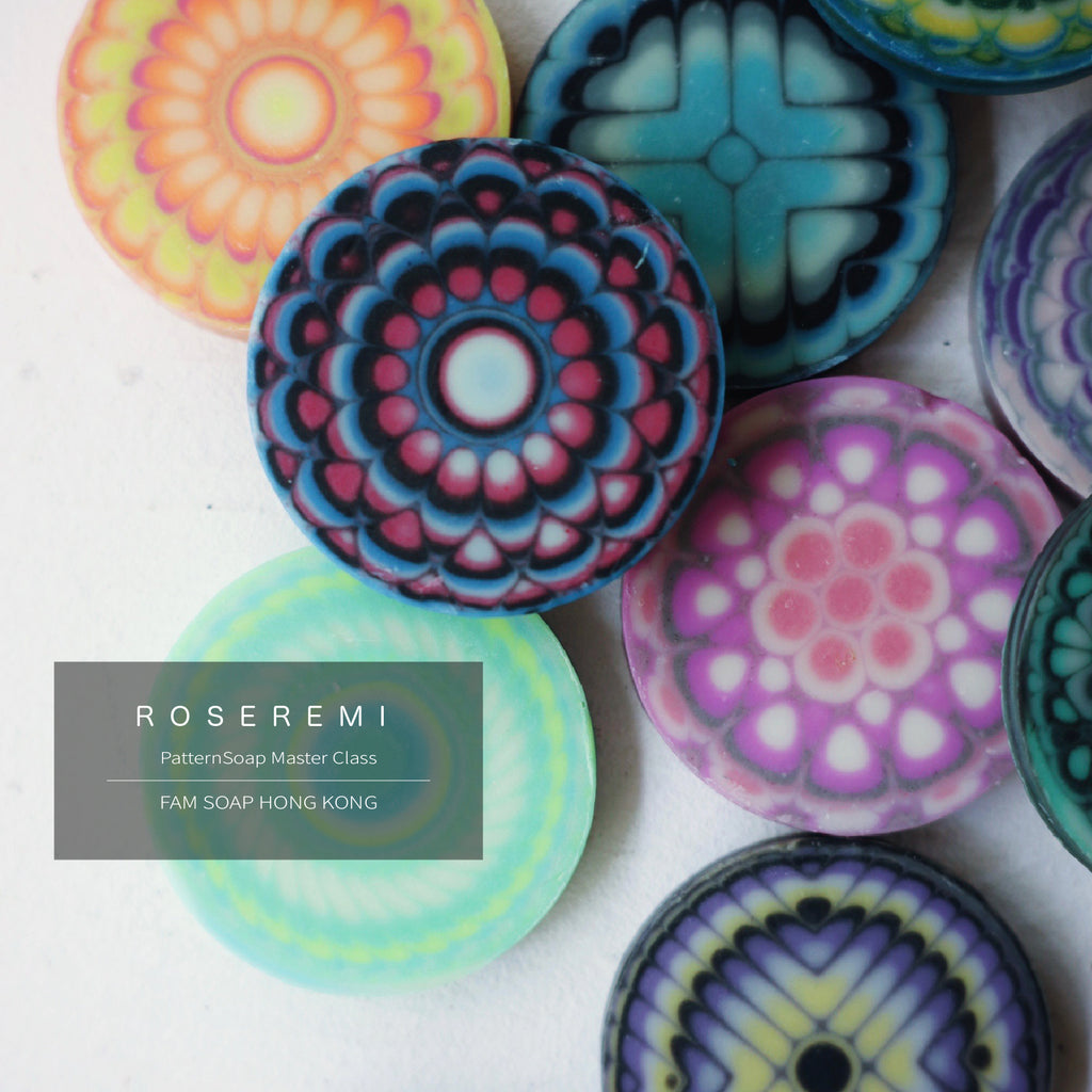 ROSEREMI PATTERN SOAP萬花筒花磚皂導師證書課程 【241115】